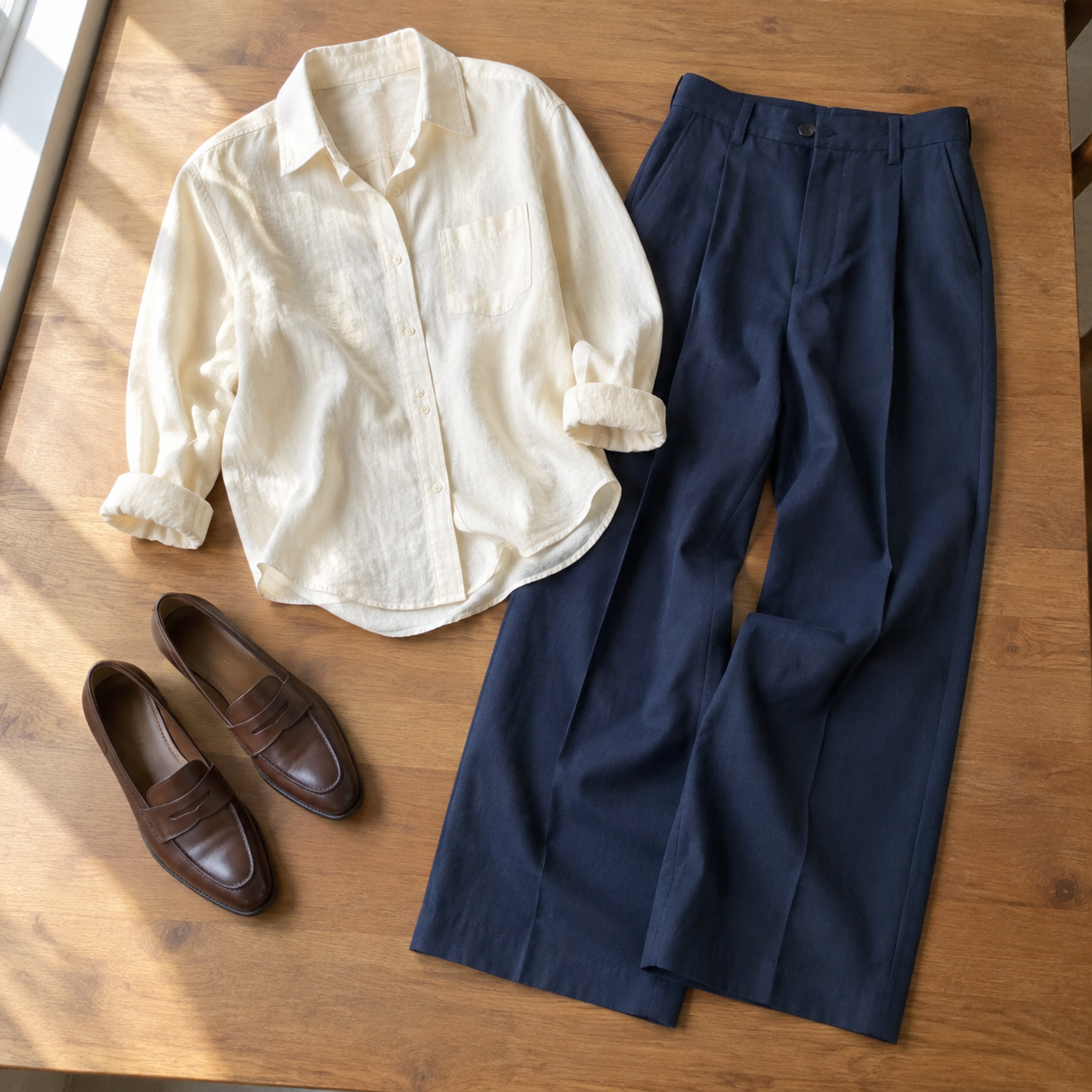 Technical manufacturing execution of the 3-3-3 rule for clothing