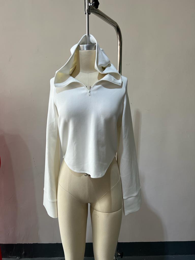 Women's Cloud-Soft Double-Layer Air-Layer Half-Zip Hoodie