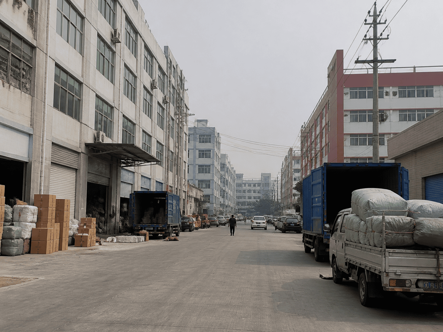 China's clothing factory locations
