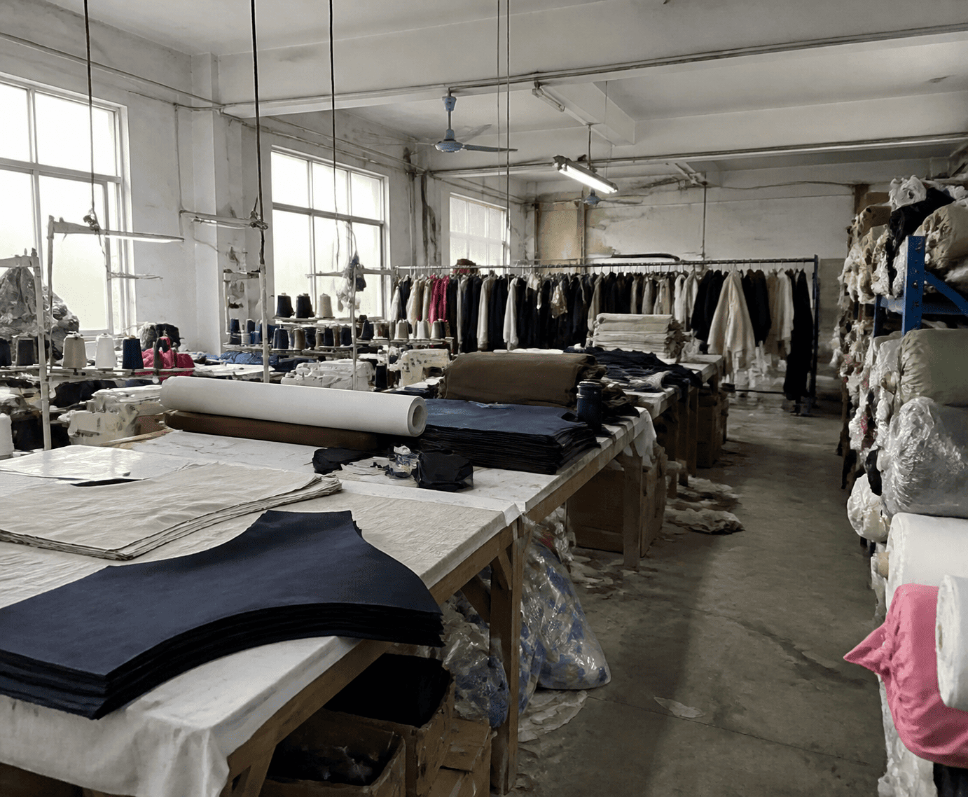 China clothing hubs by region