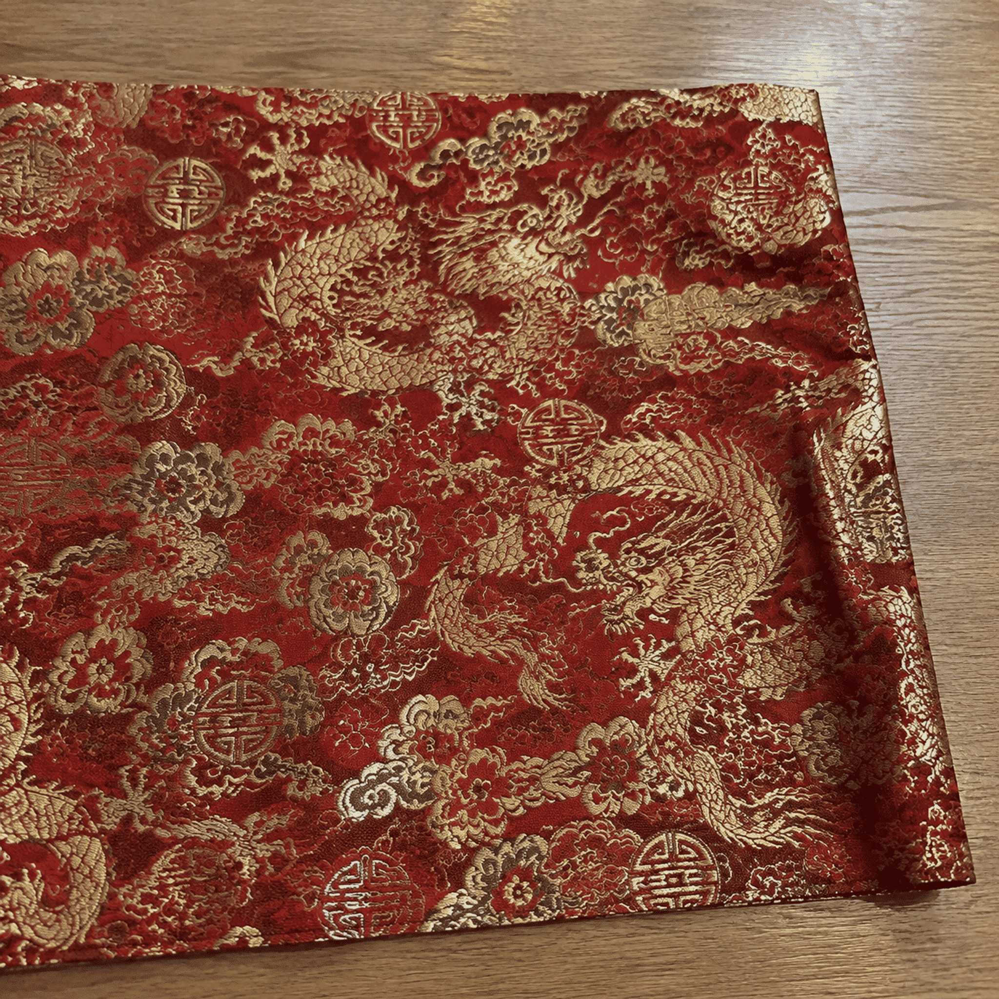 Ornate Chinese brocade