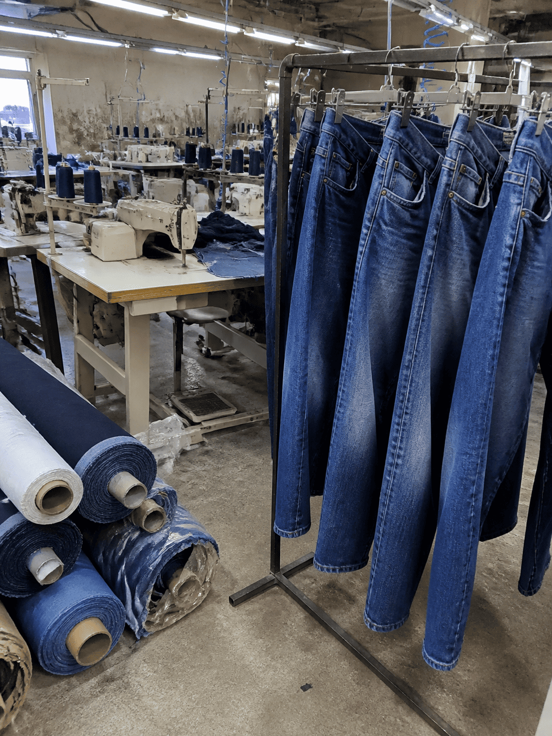 Eastern European sewing machinery